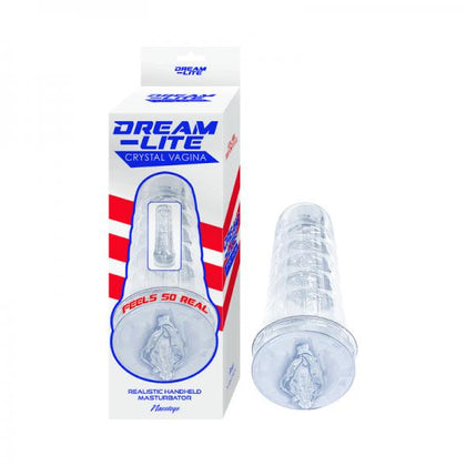 Dream-lite Crystal Vagina Masturbator Clear