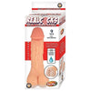 Realcocks Self Lubricating 9 In. 3-in-1 Masturbator Beige