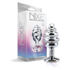 Nixie Ribbed Metal Butt Plug Honey Dipper Medium