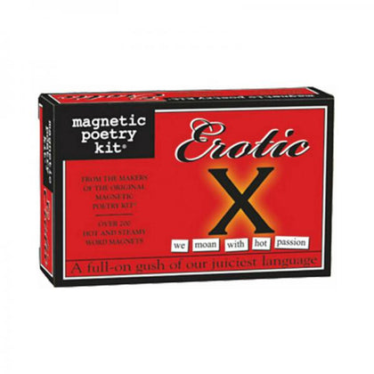 Magnetic Poetry Kit: Erotic X Edition