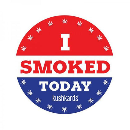 I Smoked Today Sticker 3-pack