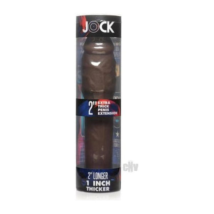 Jock Extra Thick Penis Extension Sleeve 2in Dark