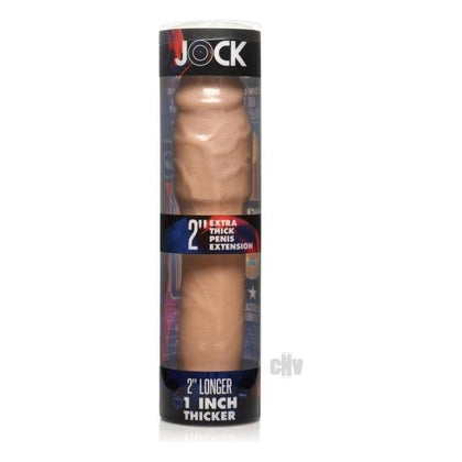 Jock Extra Thick Penis Extension Sleeve 2in Light