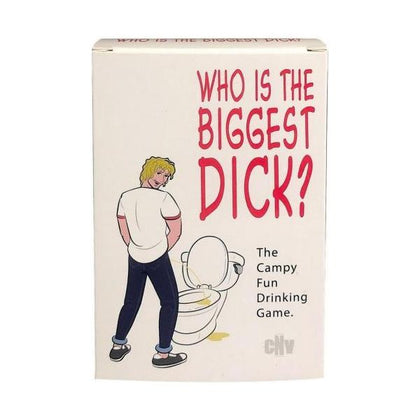 Who's The Biggest Dick? Drinking Card Game