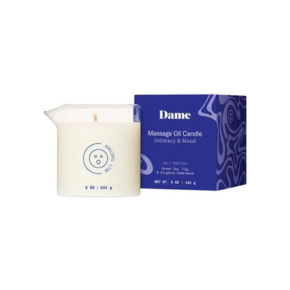 Dame Massage Oil Candle Melt Together