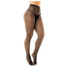 Fishnet Pantyhose W/back Seam Black O/s
