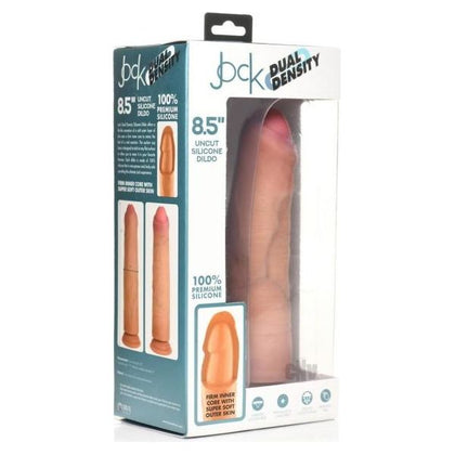 Jock Dual Dense Uncut Dildo 8.5 Tan