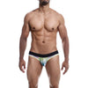 Male Basics Mob Aero Jock Green Dye Lg