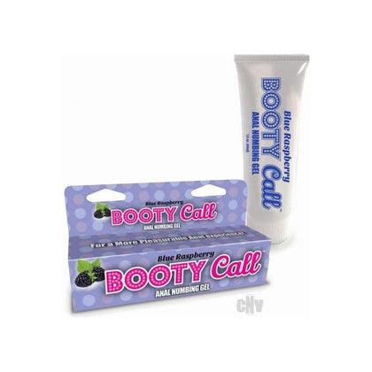 Booty Call Anal Numbing Gel Blue Rasp