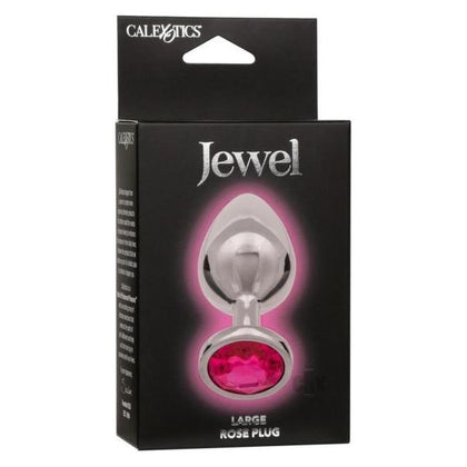 Jewel Large Rose Plug Pink