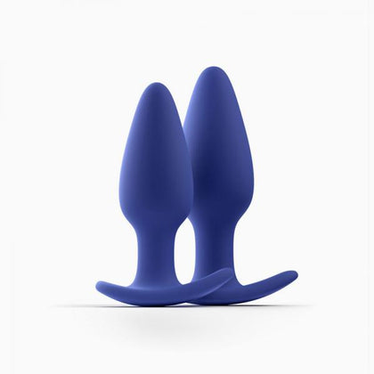 Biird Regii 2-piece Anal Plug Set Blue