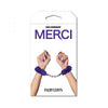 Merci Fluff Cuffs Purple