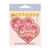 Pastease Premium Retro Heart Juicy - Pink Grapefruit O/s