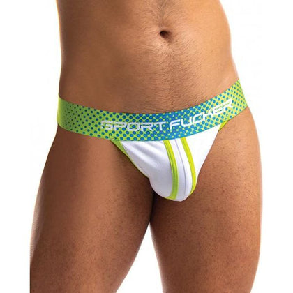 Sport Fucker Jersey Jock - Xl Green/white