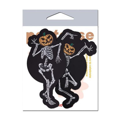 Pastease Dancing Skeletons W/ Pumpkin Heads