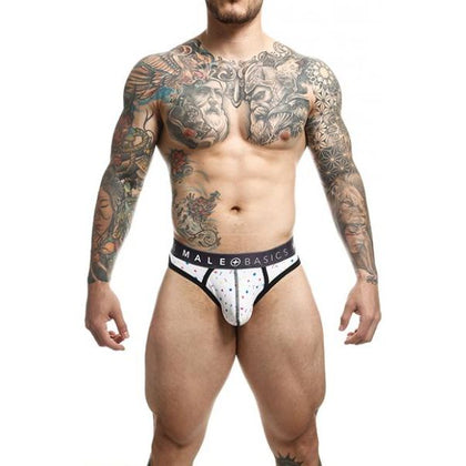 Male Basics Sexy Pouch Thong Confetti Xl