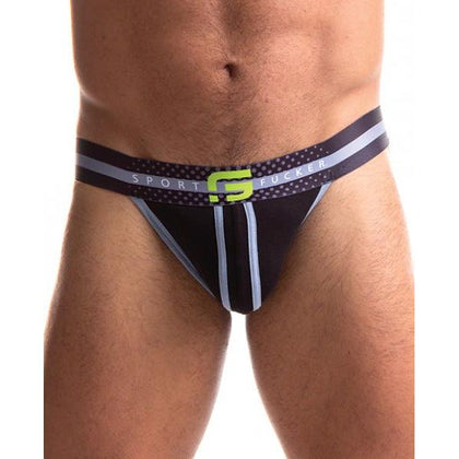 Sport Fucker Jersey Jock - Xl Black/black