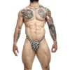 Male Basics Y Buns Thong Checkers Xl