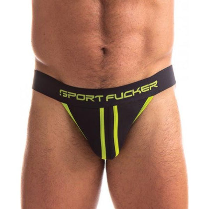 Sport Fucker Jersey Jock - Xxl Black/green