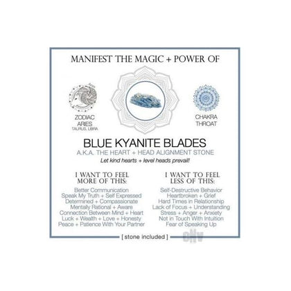 Blue Kyanite Blades