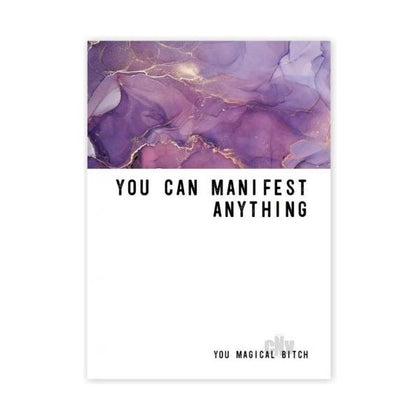 Manifest Greeting Card