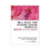 Wanton Heart Greeting Card