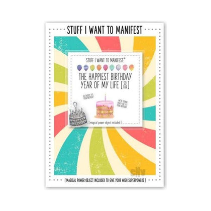 Manifest Greeting Card Bday