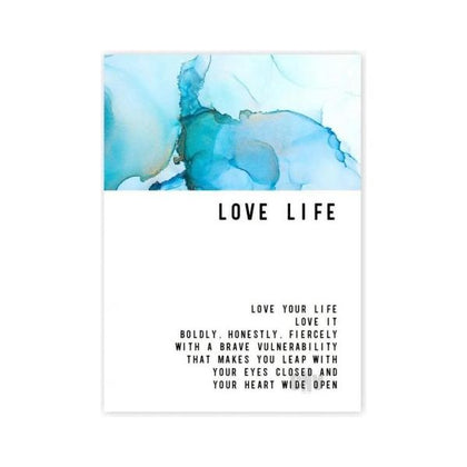 Love Life Greeting Card