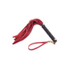 Plesur Mini Leather Flogger - Red