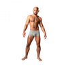 Male Power Labyrinth Mini Short Grey Weave L