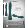 Gender X Scorpion Rechargeable Silicone Vibrator Teal