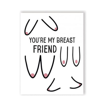 Breast Friend Greeting Card