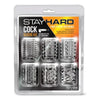 Stay Hard Cock Sleeve Kit Clear 6 Pack