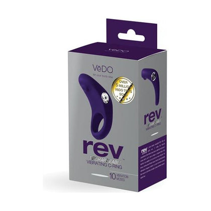 Vedo Rev Rechargeable C-ring Vibrating Purple