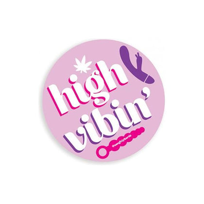 High Vibin' 420 Sticker - Pack Of 3