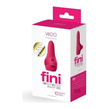 Vedo Fini Rechargeable Bullet Vibe Pink