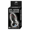 Ass-sation Remote Vibrating And Rotating Anal Plug Black