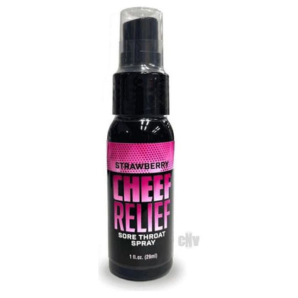 Cheef Relief Throat Spray Strawberry 1 Oz.