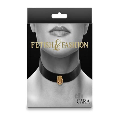 Fetish Fashion Cara Collar Blk/gld