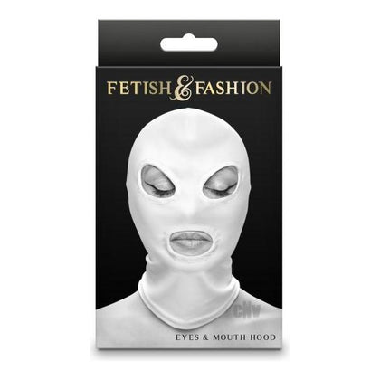 Fetish Fashion Eyes Mouth Hood Wht