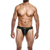 Male Basics Neon Thong Yellow Lg