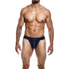 Male Basics Neon Thong Royal Lg