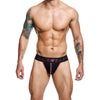 Male Basics Neon Thong  Coral Sm