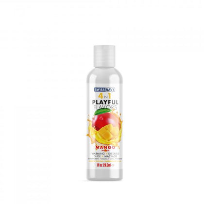 Swiss Navy 4 In 1 Playful Flavors Mango 1 Oz