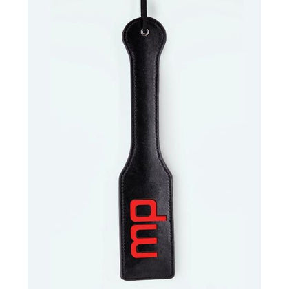 Lust Pu Leather Mp Paddle - Black