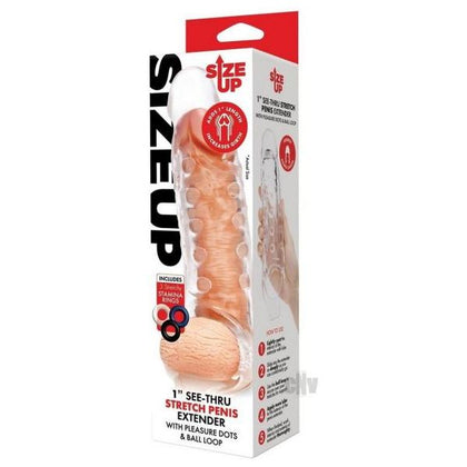 Su Clear View Penis Extender Studded 1