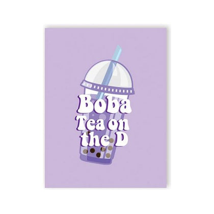 Boba D Greeting Card