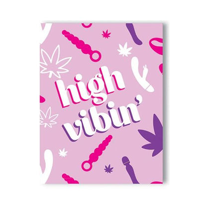 High Vibin' 420 Greeting Card