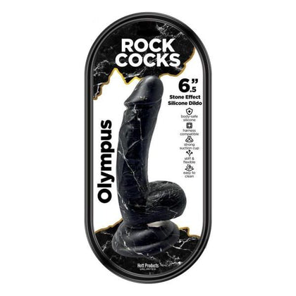 Rock Cocks Olympus Marble Silicone Dildo 6.5 In.