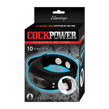 Cockpower Adjustable Belt Ring Black